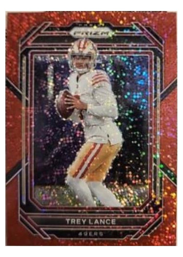 2022 Panini Prizm Base Set Trey Lance #263 card