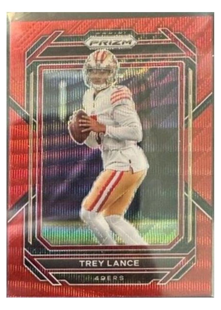 2022 Panini Prizm Base Set Trey Lance #263 card