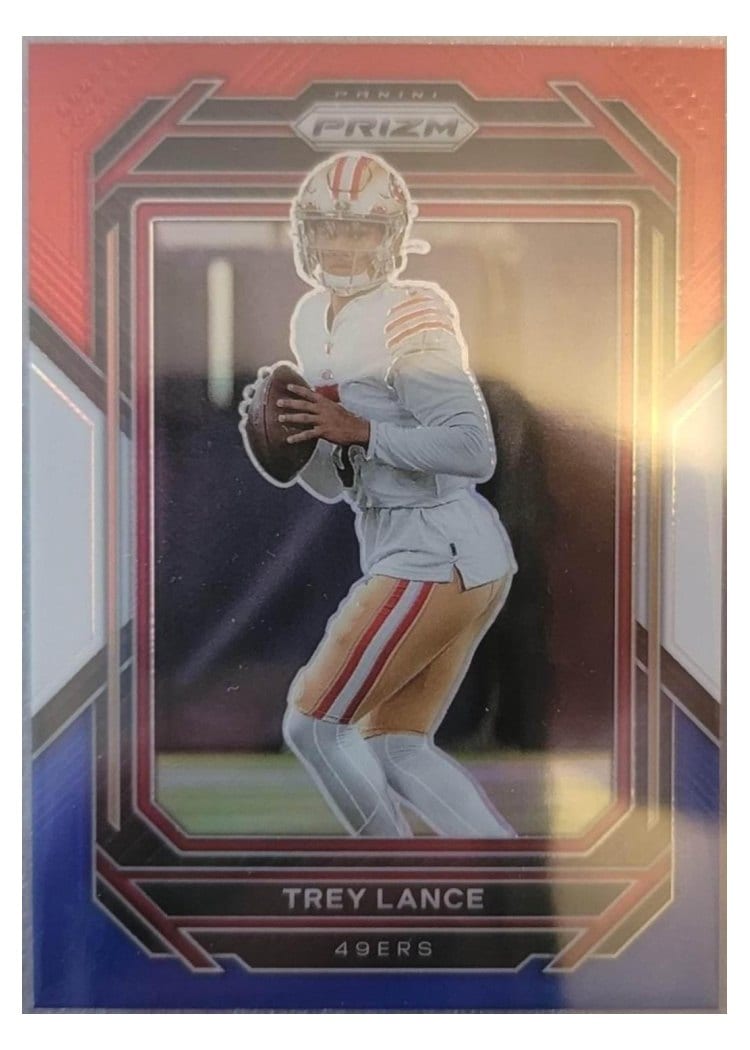 2022 Panini Prizm Base Set Trey Lance #263 card