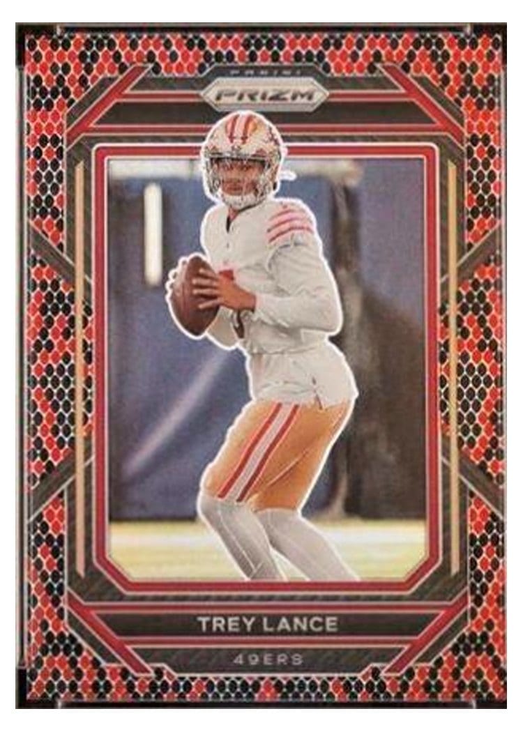 2022 Panini Prizm Base Set Trey Lance #263 card