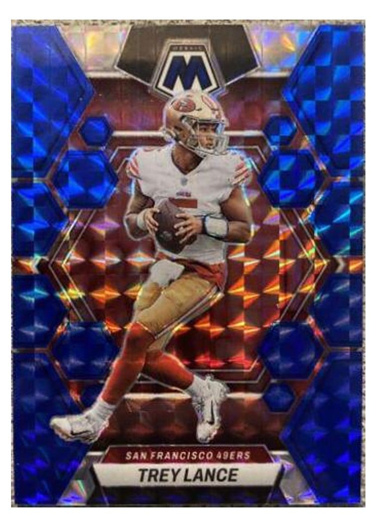 2023 Panini Mosaic Base Set Trey Lance #212 card