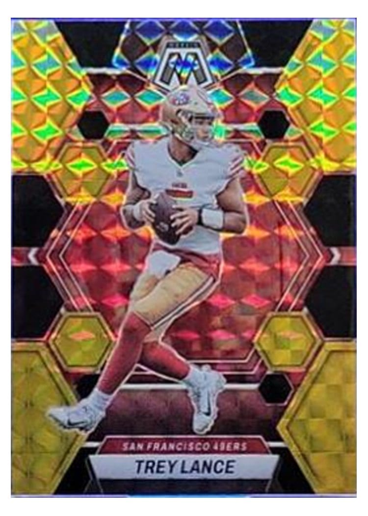 2023 Panini Mosaic Base Set Trey Lance #212 card