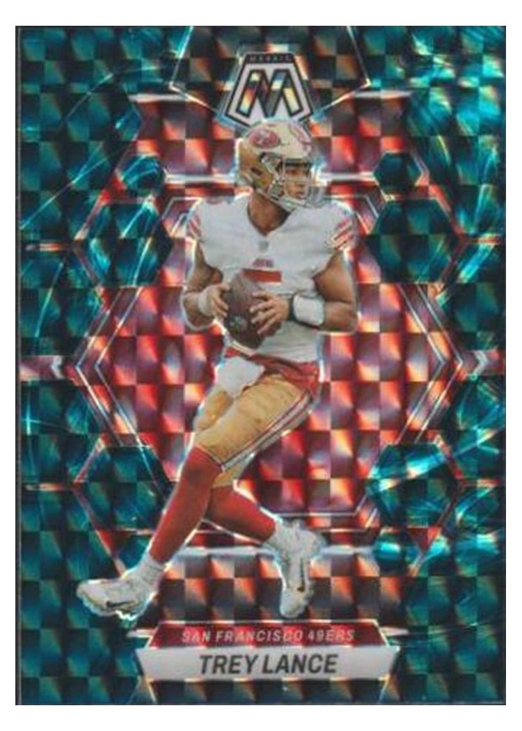 2023 Panini Mosaic Base Set Trey Lance #212 card