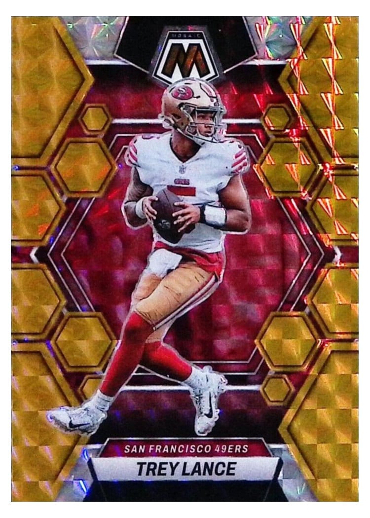 2023 Panini Mosaic Base Set Trey Lance #212 card