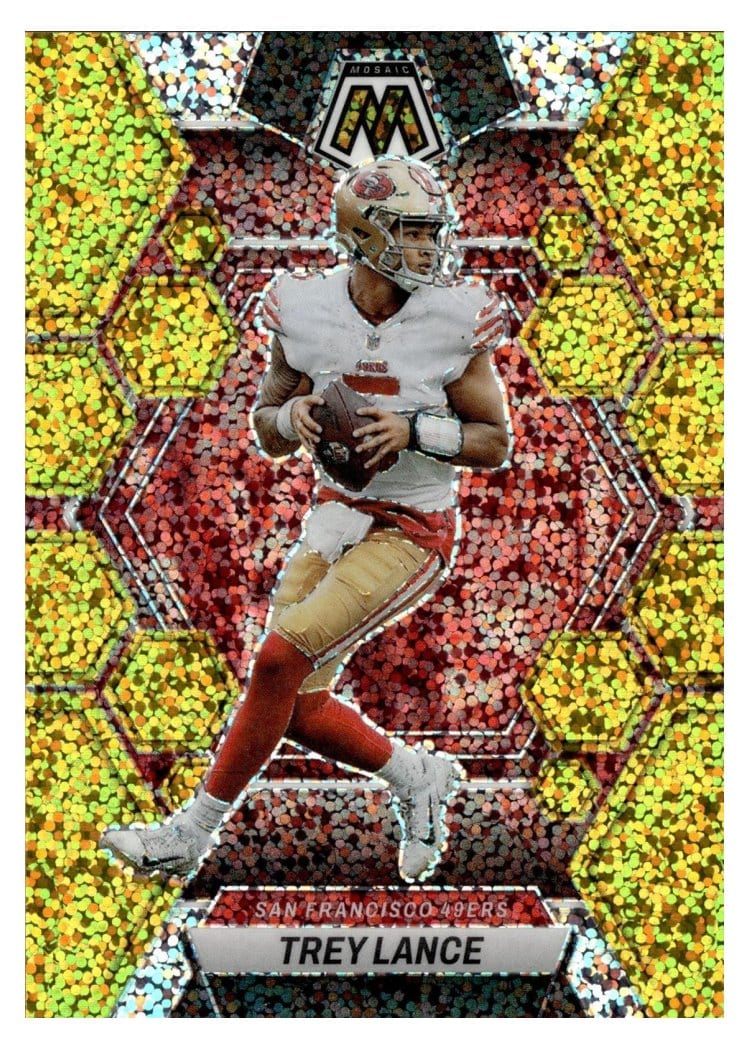 2023 Panini Mosaic Base Set Trey Lance #212 card
