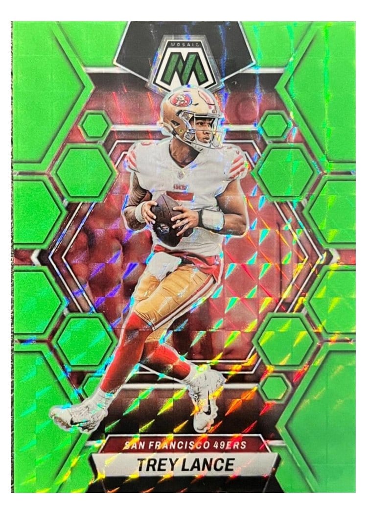 2023 Panini Mosaic Base Set Trey Lance #212 card