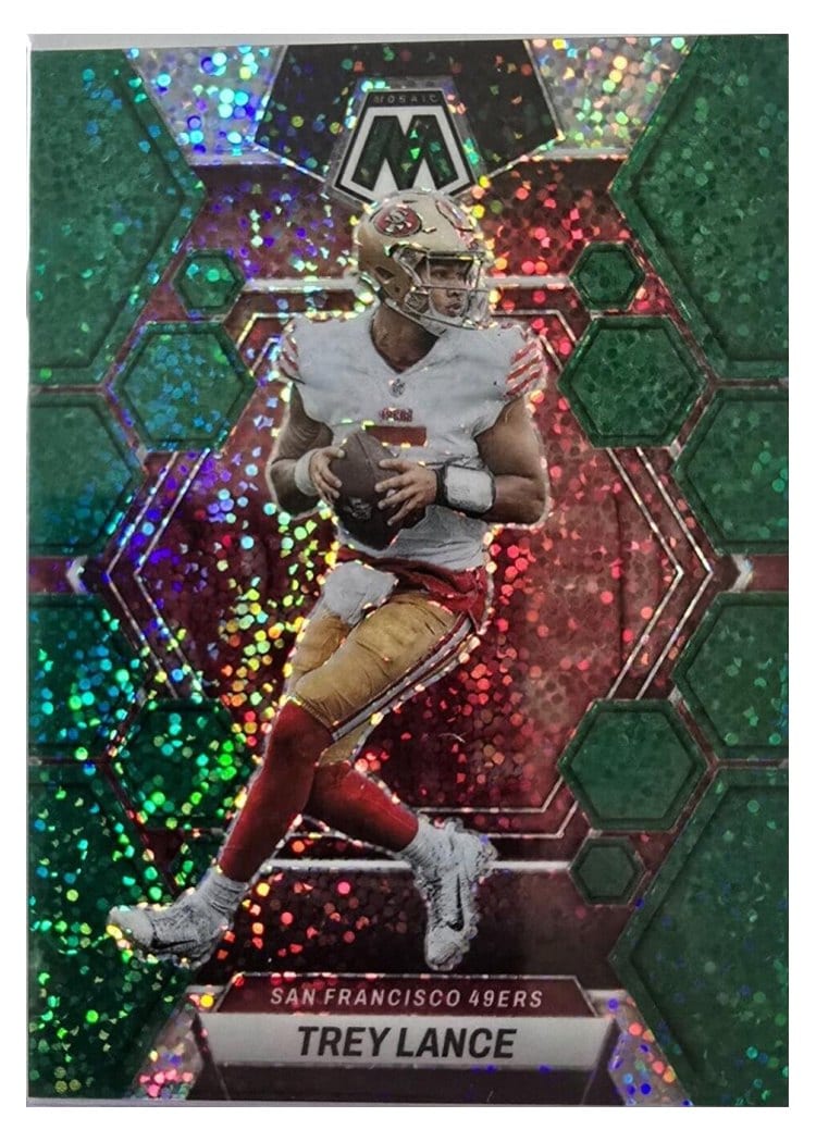 2023 Panini Mosaic Base Set Trey Lance #212 card