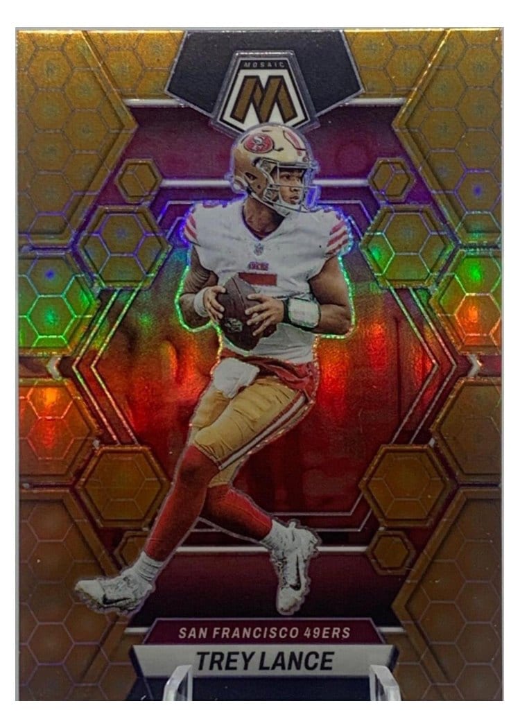 2023 Panini Mosaic Base Set Trey Lance #212 card