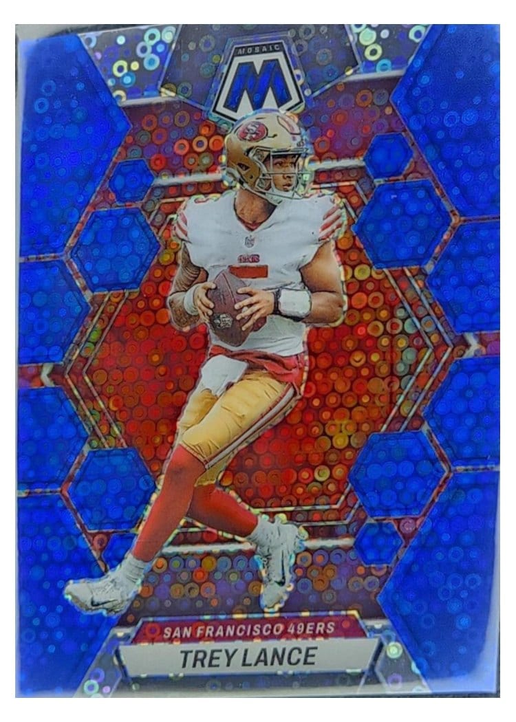 2023 Panini Mosaic Base Set Trey Lance #212 card