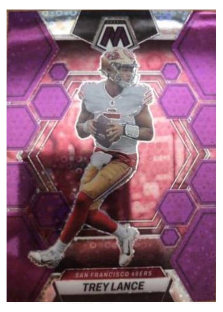 2023 Panini Mosaic Base Set Trey Lance #212 card