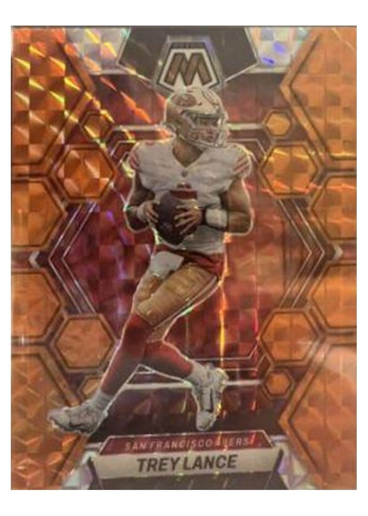 2023 Panini Mosaic Base Set Trey Lance #212 card