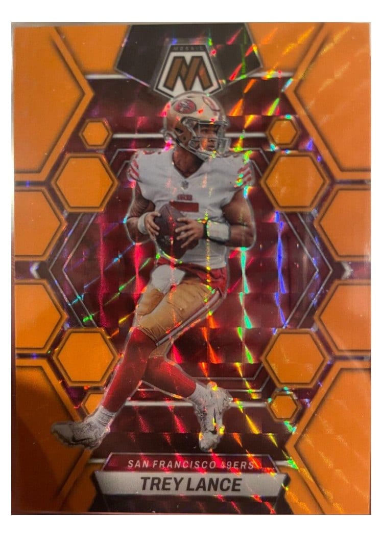 2023 Panini Mosaic Base Set Trey Lance #212 card