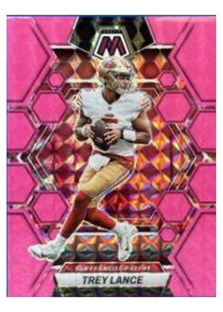 2023 Panini Mosaic Base Set Trey Lance #212 card