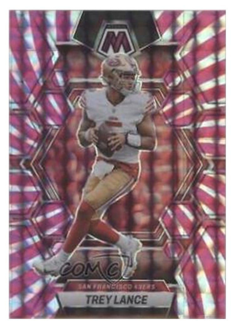 2023 Panini Mosaic Base Set Trey Lance #212 card