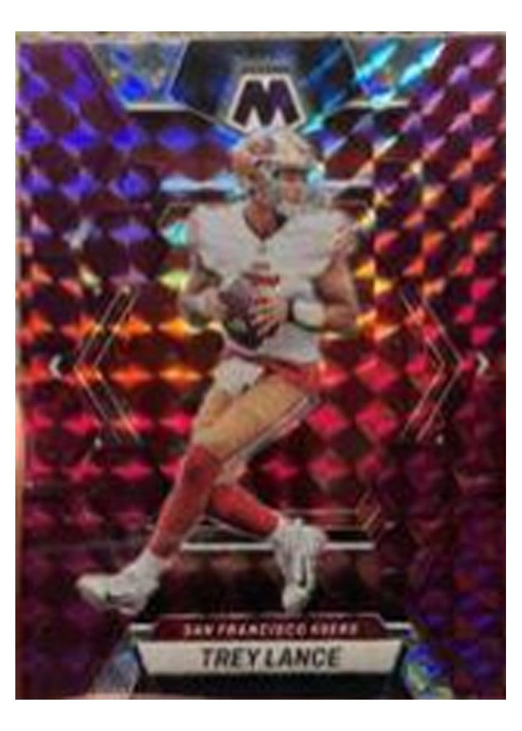 2023 Panini Mosaic Base Set Trey Lance #212 card