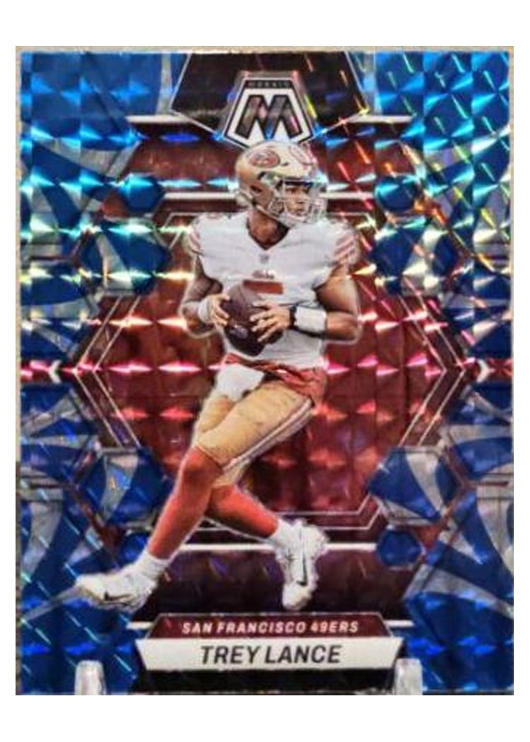 2023 Panini Mosaic Base Set Trey Lance #212 card