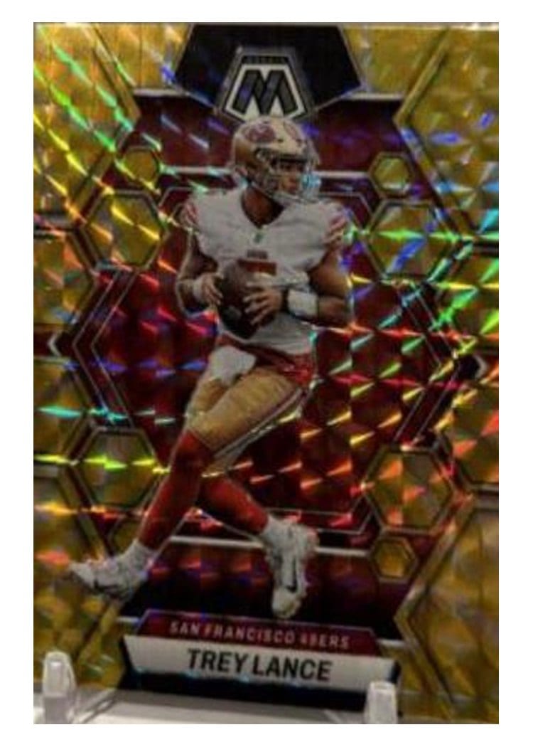 2023 Panini Mosaic Base Set Trey Lance #212 card