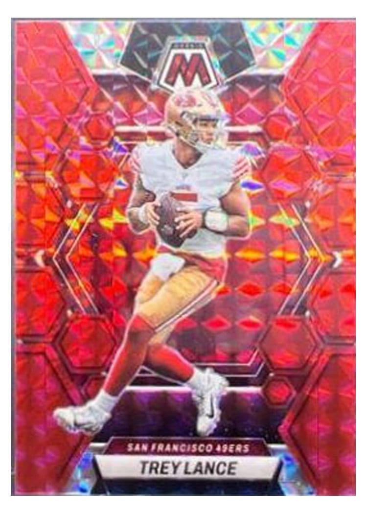 2023 Panini Mosaic Base Set Trey Lance #212 card