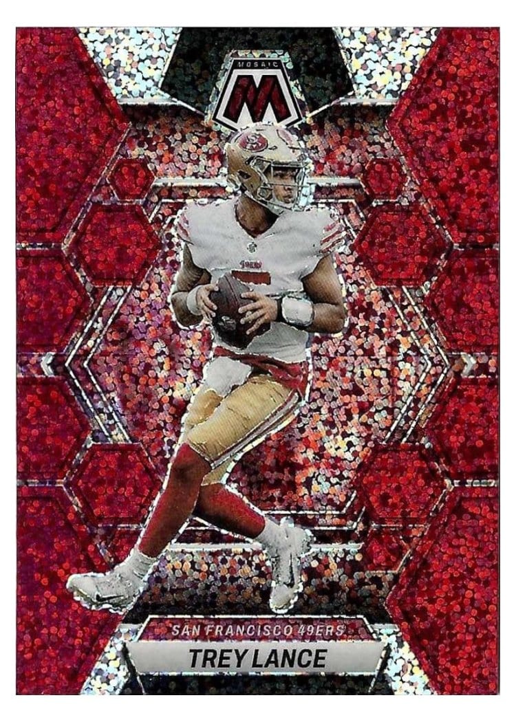 2023 Panini Mosaic Base Set Trey Lance #212 card