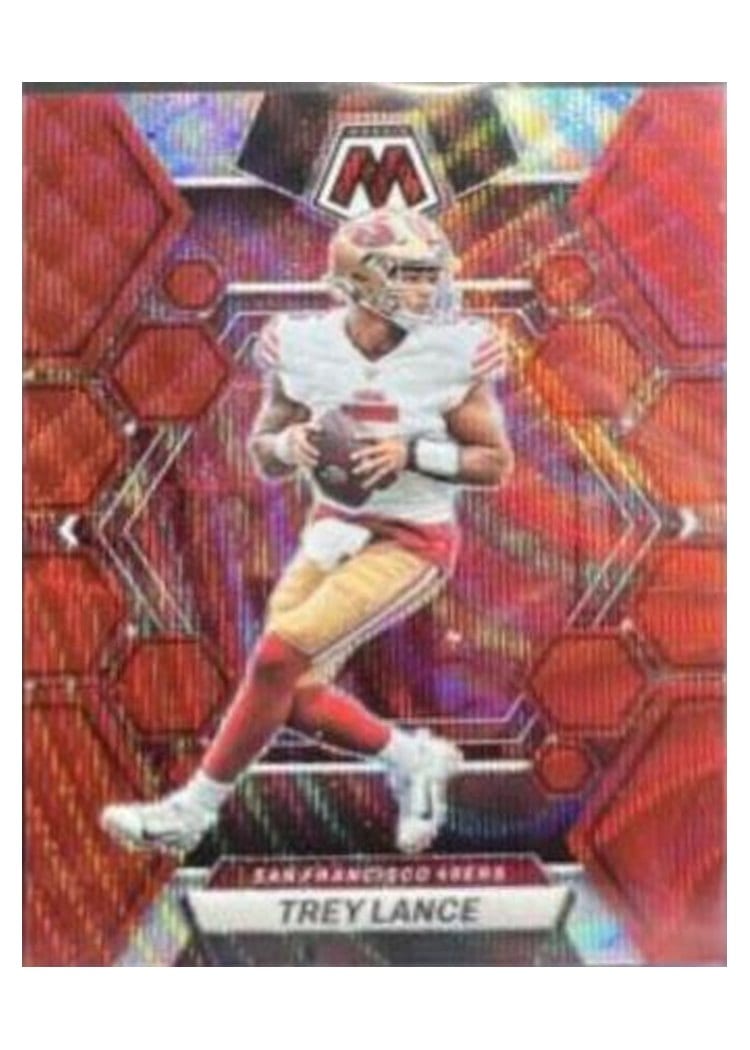 2023 Panini Mosaic Base Set Trey Lance #212 card
