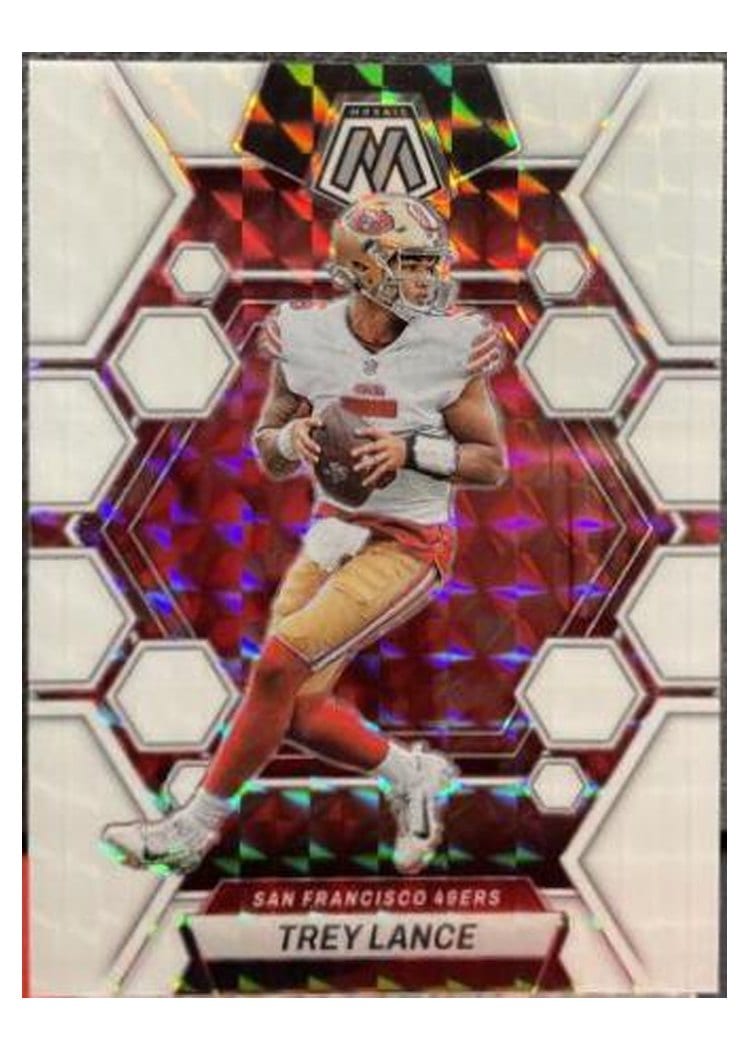 2023 Panini Mosaic Base Set Trey Lance #212 card
