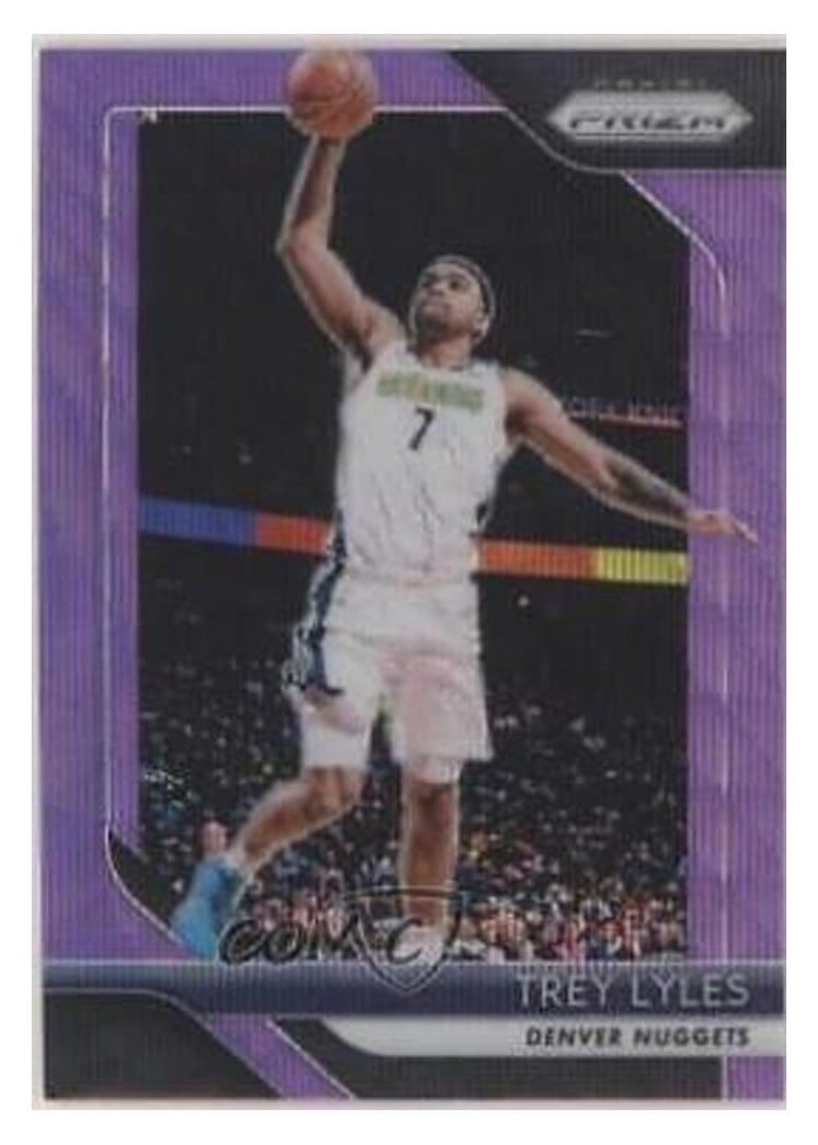 2018-19 Panini Prizm Base Set Trey Lyles #112 card