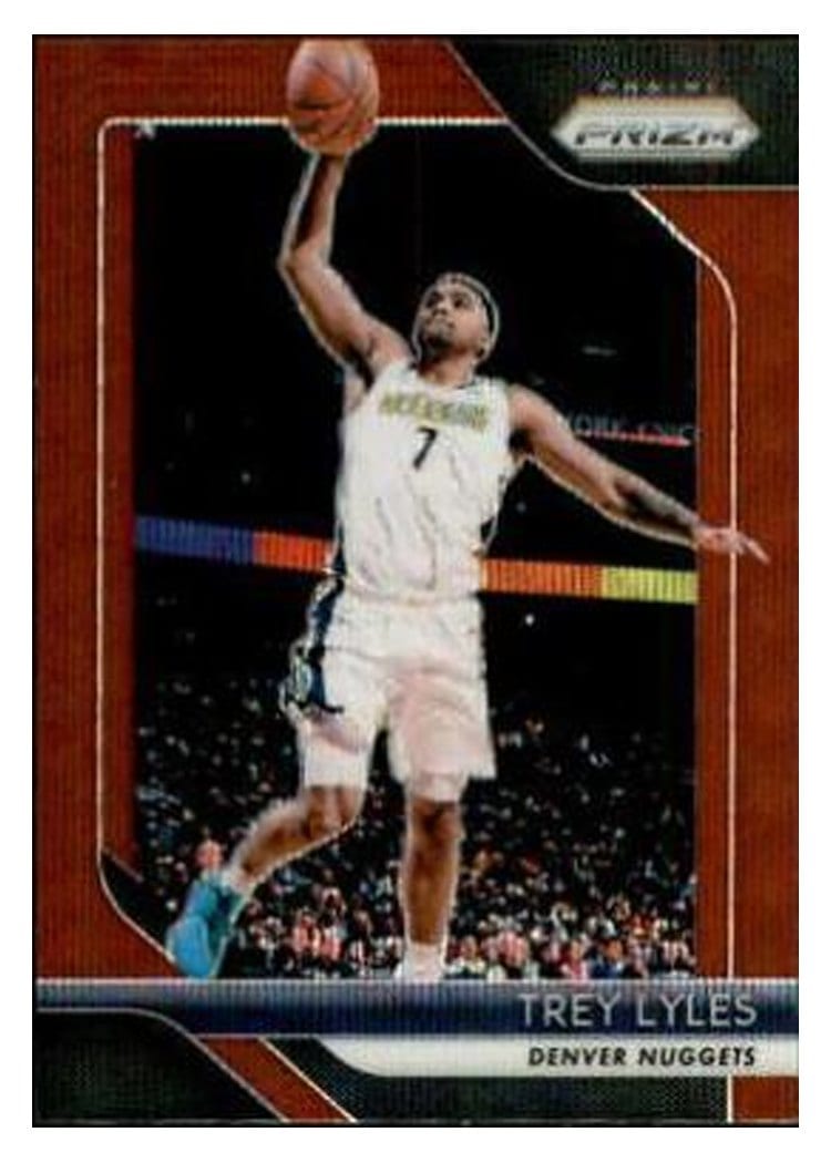 2018-19 Panini Prizm Base Set Trey Lyles #112 card