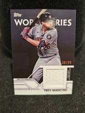 2023 Topps World Series Champion Relics Trey Mancini #WCR-TM card