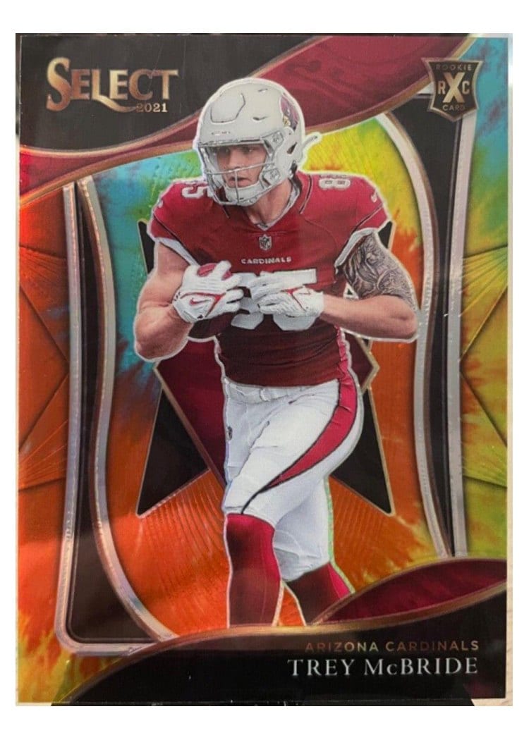 2021 Panini Select Base Set Trey McBride #417 card