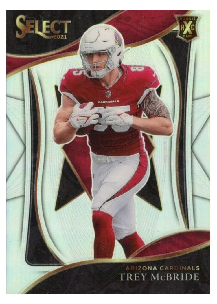 2021 Panini Select Base Set Trey McBride #417 card