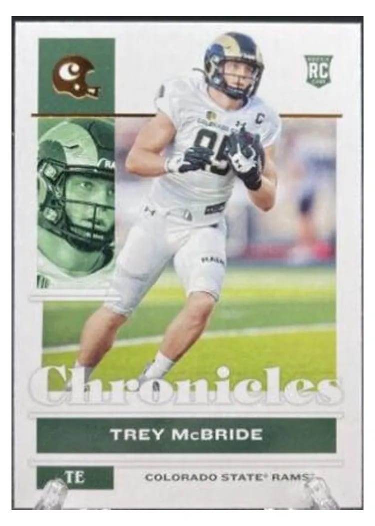 2022 Panini Chronicles Draft Picks Trey McBride #14 card