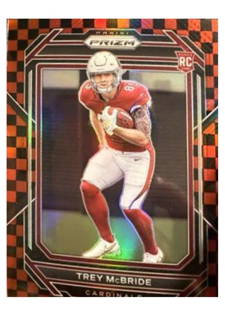 2022 Panini Prizm Base Set Trey McBride #327 card