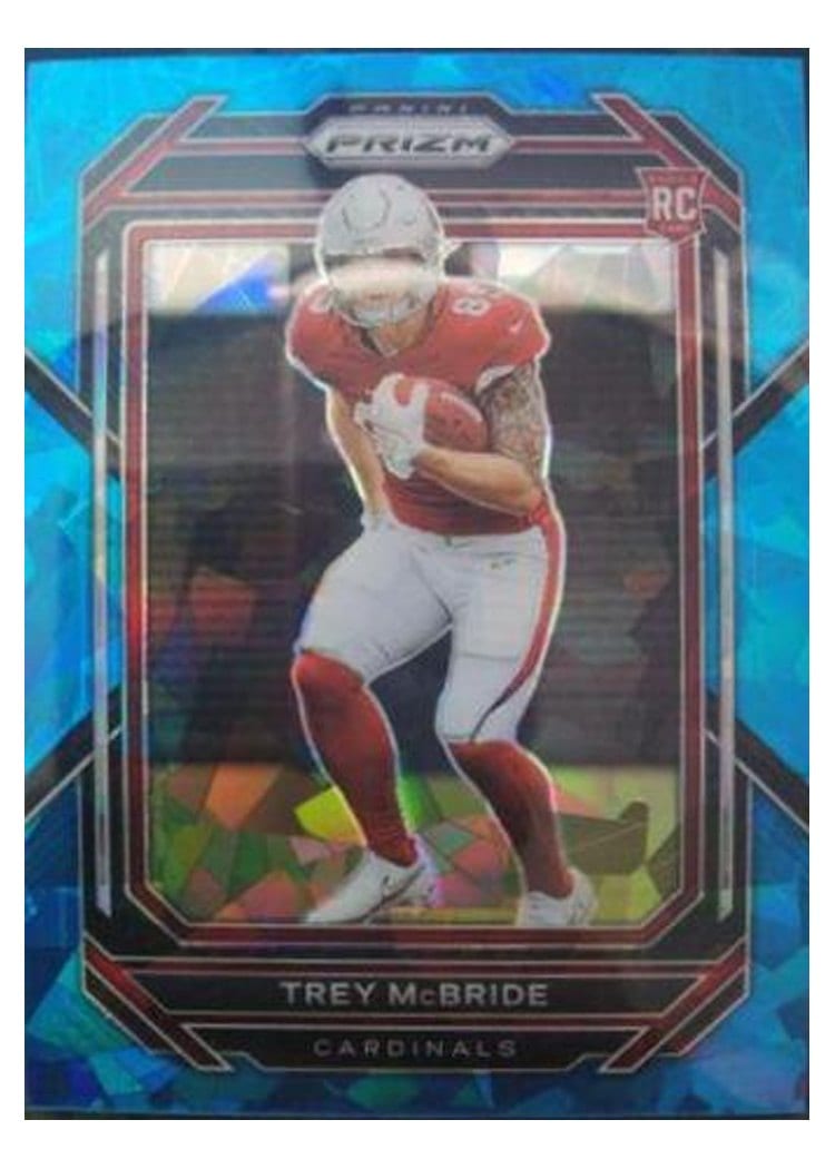 2022 Panini Prizm Base Set Trey McBride #327 card