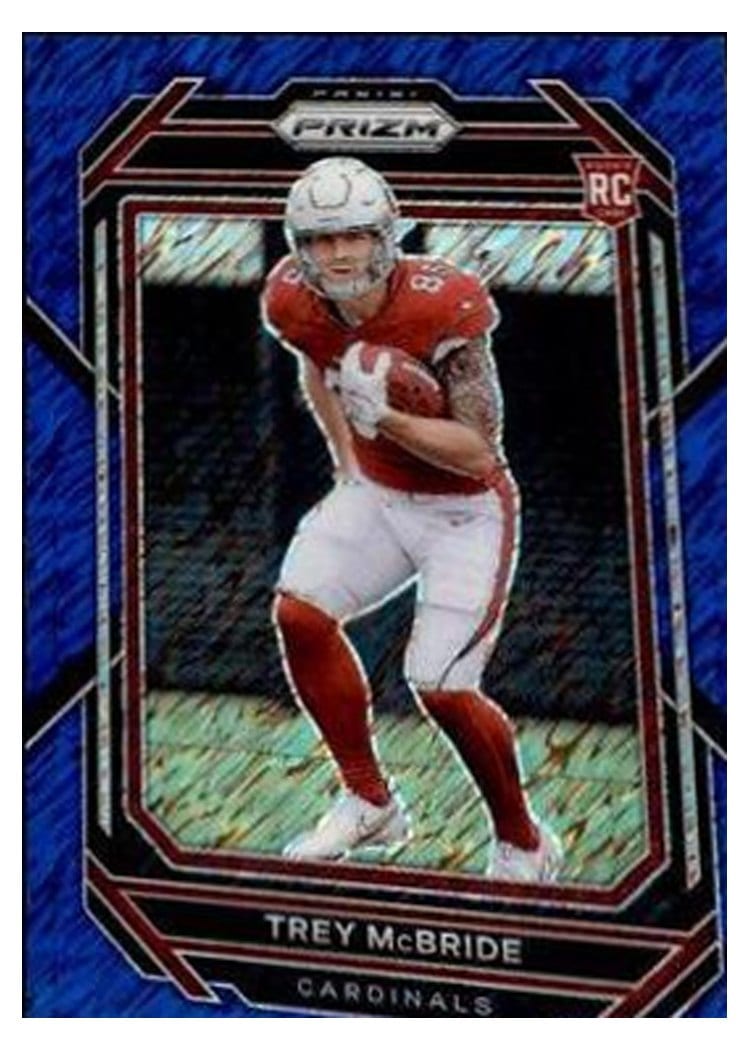 2022 Panini Prizm Base Set Trey McBride #327 card