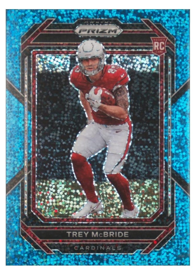 2022 Panini Prizm Base Set Trey McBride #327 card