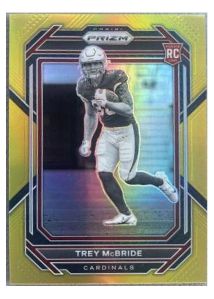 2022 Panini Prizm Base Set Trey McBride #327 card