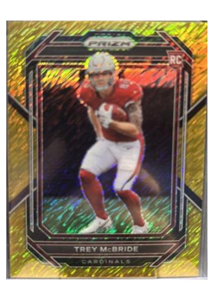 2022 Panini Prizm Base Set Trey McBride #327 card