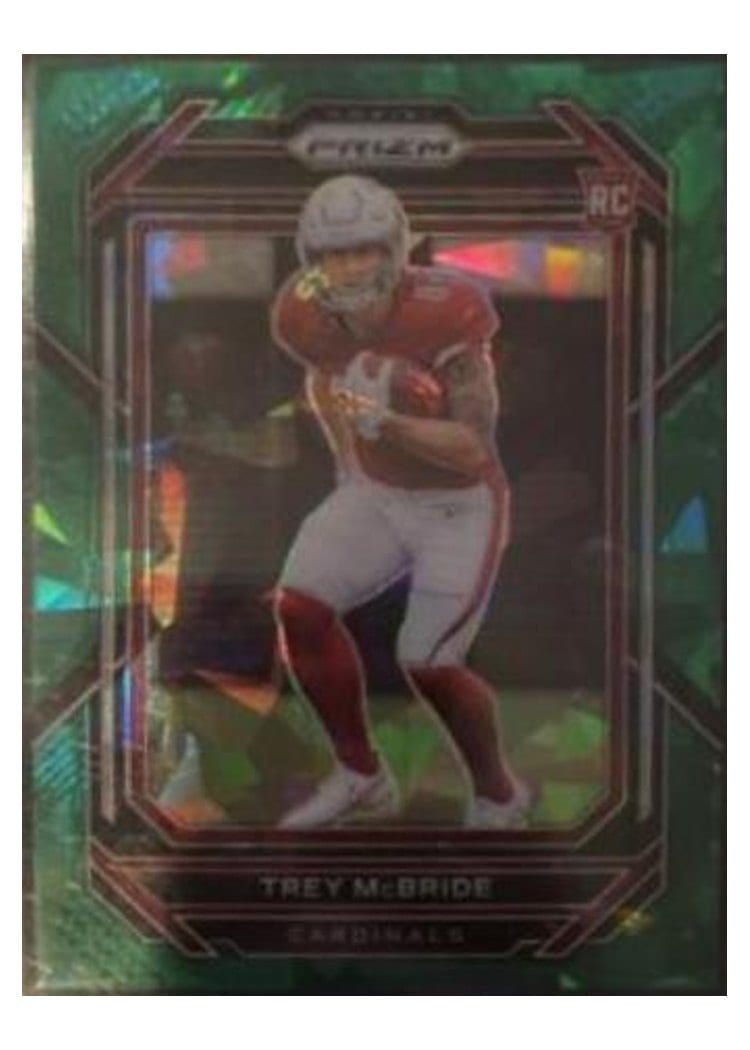 2022 Panini Prizm Base Set Trey McBride #327 card