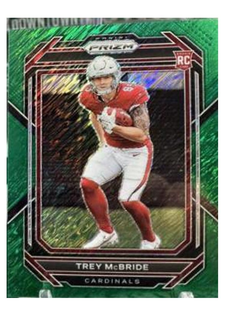 2022 Panini Prizm Base Set Trey McBride #327 card