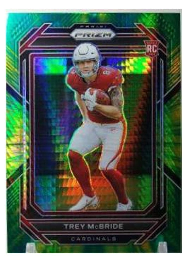 2022 Panini Prizm Base Set Trey McBride #327 card