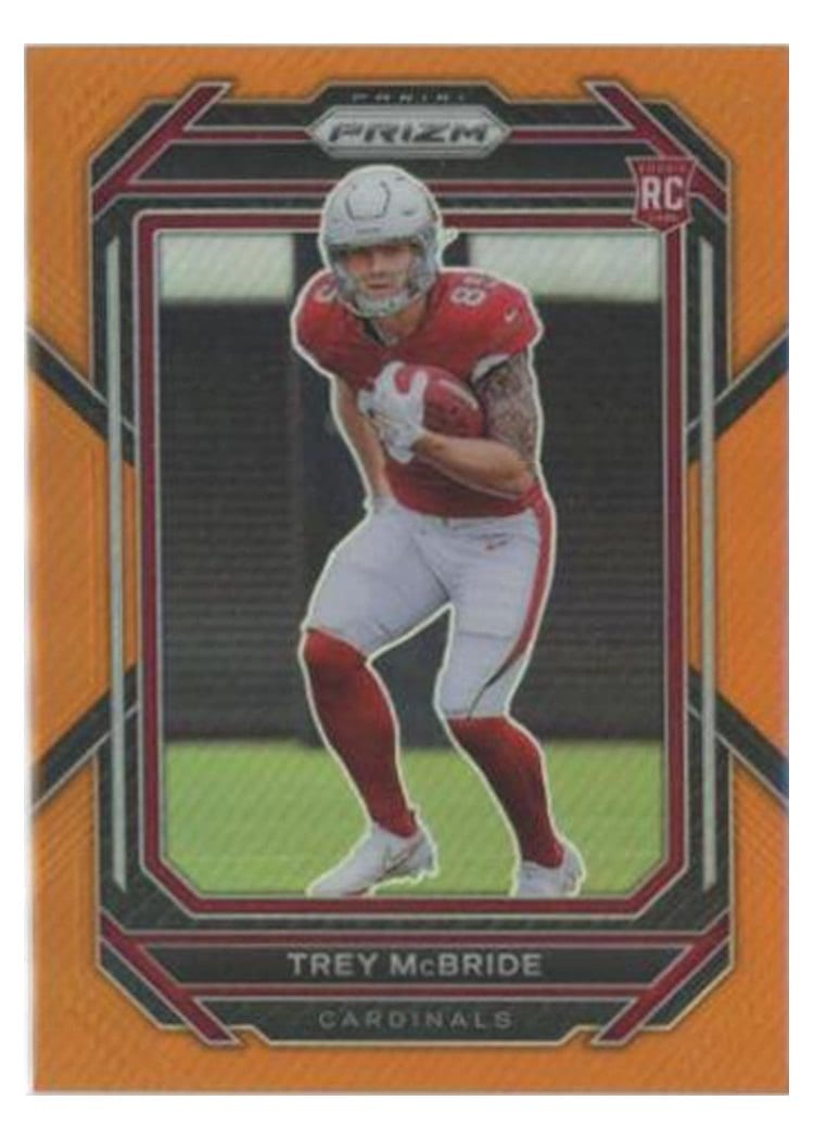 2022 Panini Prizm Base Set Trey McBride #327 card