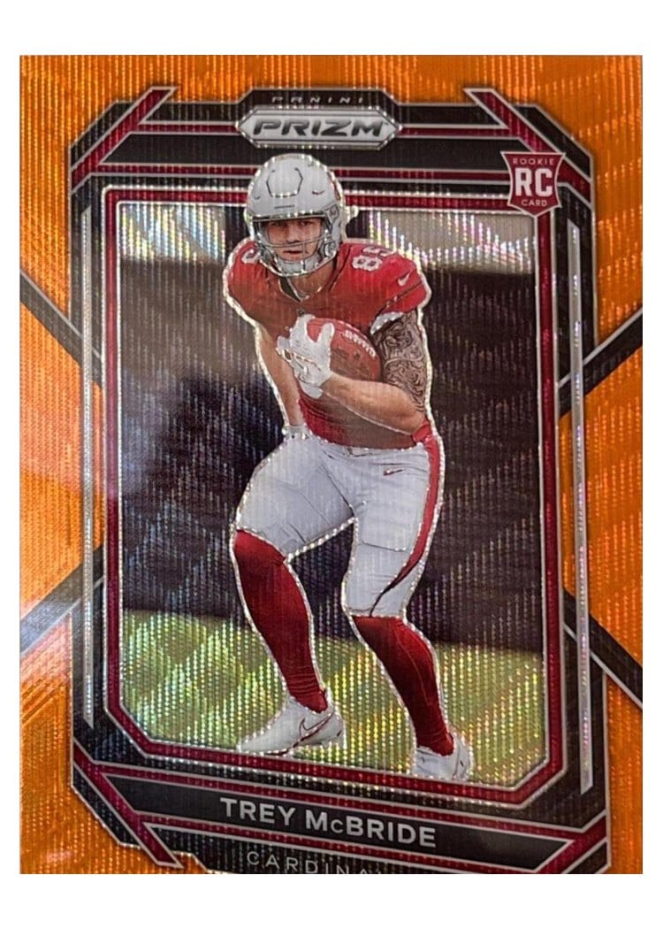 2022 Panini Prizm Base Set Trey McBride #327 card