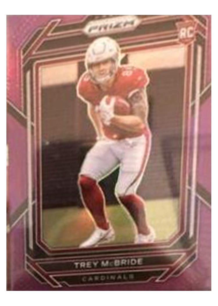 2022 Panini Prizm Base Set Trey McBride #327 card