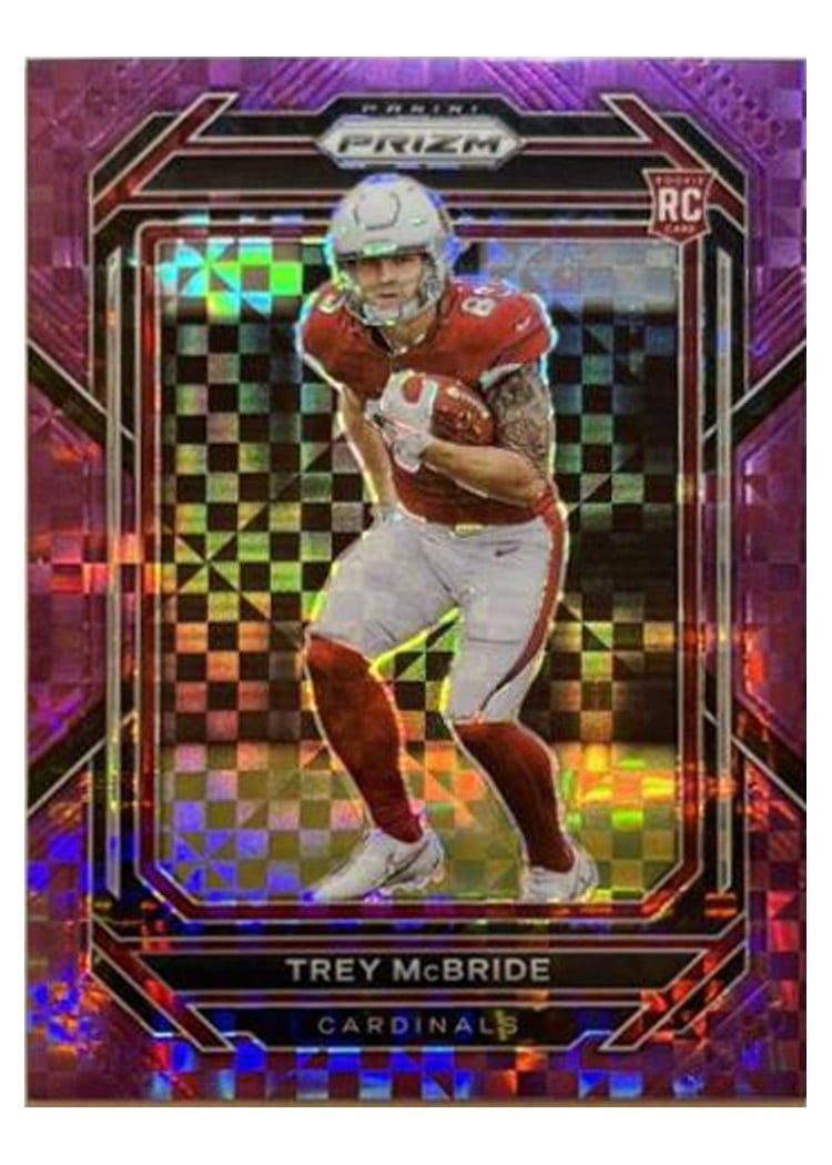 2022 Panini Prizm Base Set Trey McBride #327 card