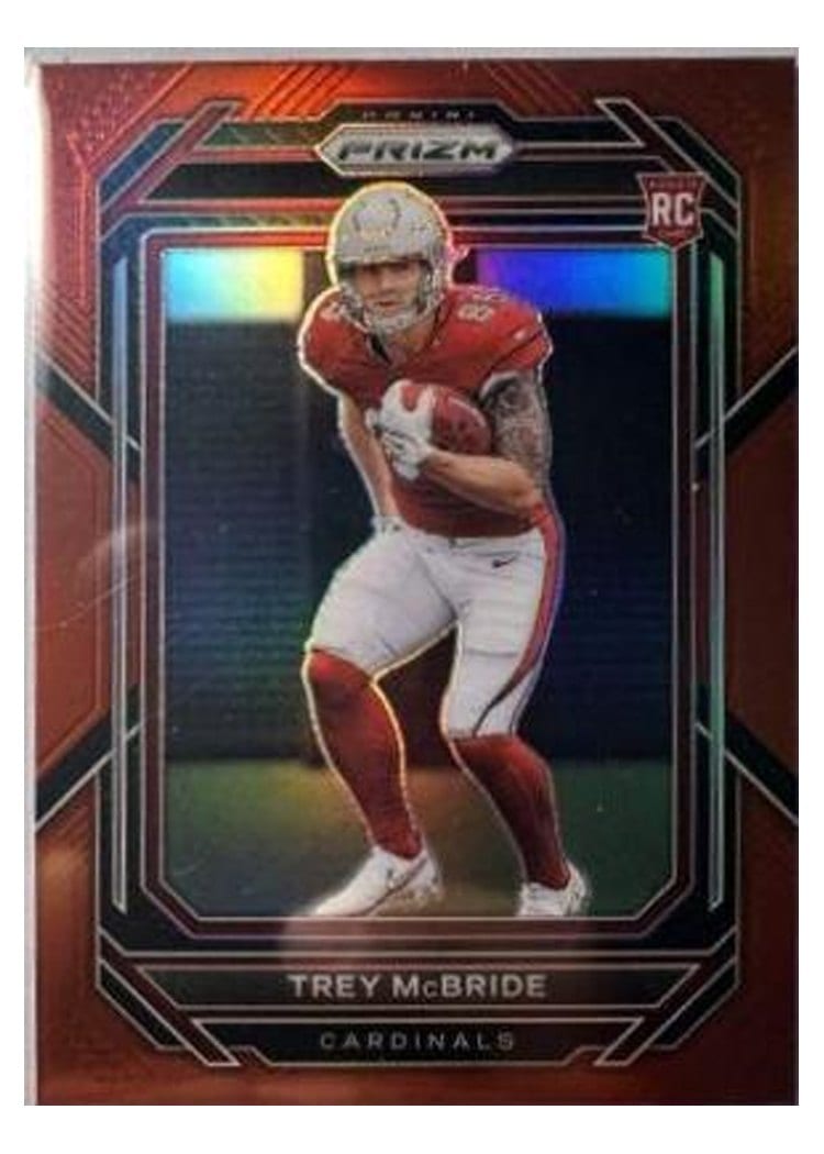 2022 Panini Prizm Base Set Trey McBride #327 card