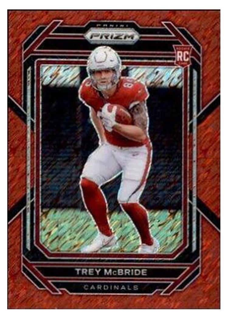 2022 Panini Prizm Base Set Trey McBride #327 card