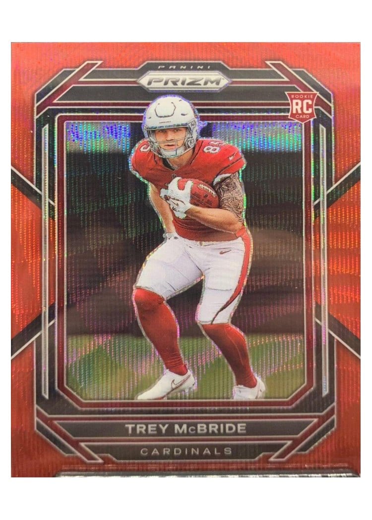 2022 Panini Prizm Base Set Trey McBride #327 card