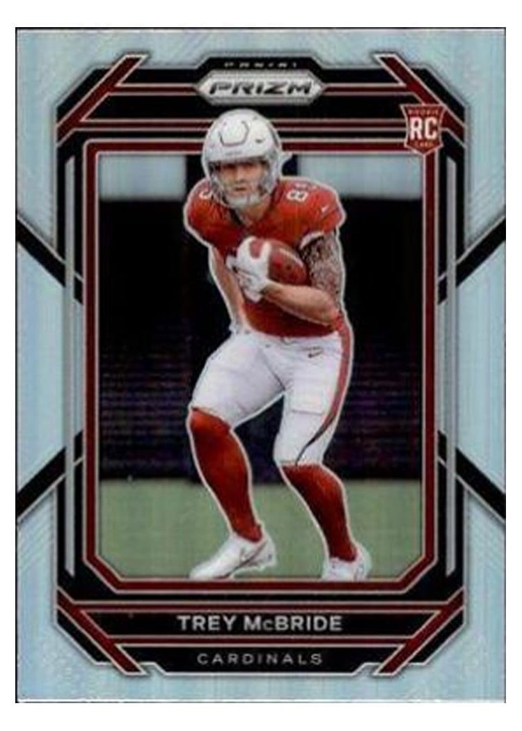 2022 Panini Prizm Base Set Trey McBride #327 card