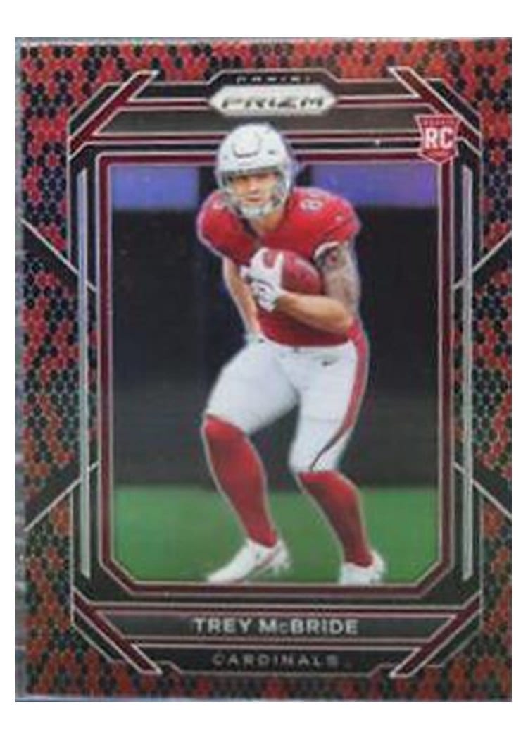 2022 Panini Prizm Base Set Trey McBride #327 card
