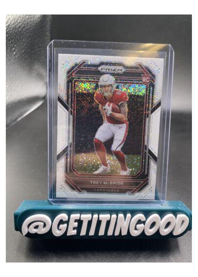 2022 Panini Prizm Base Set Trey McBride #327 card